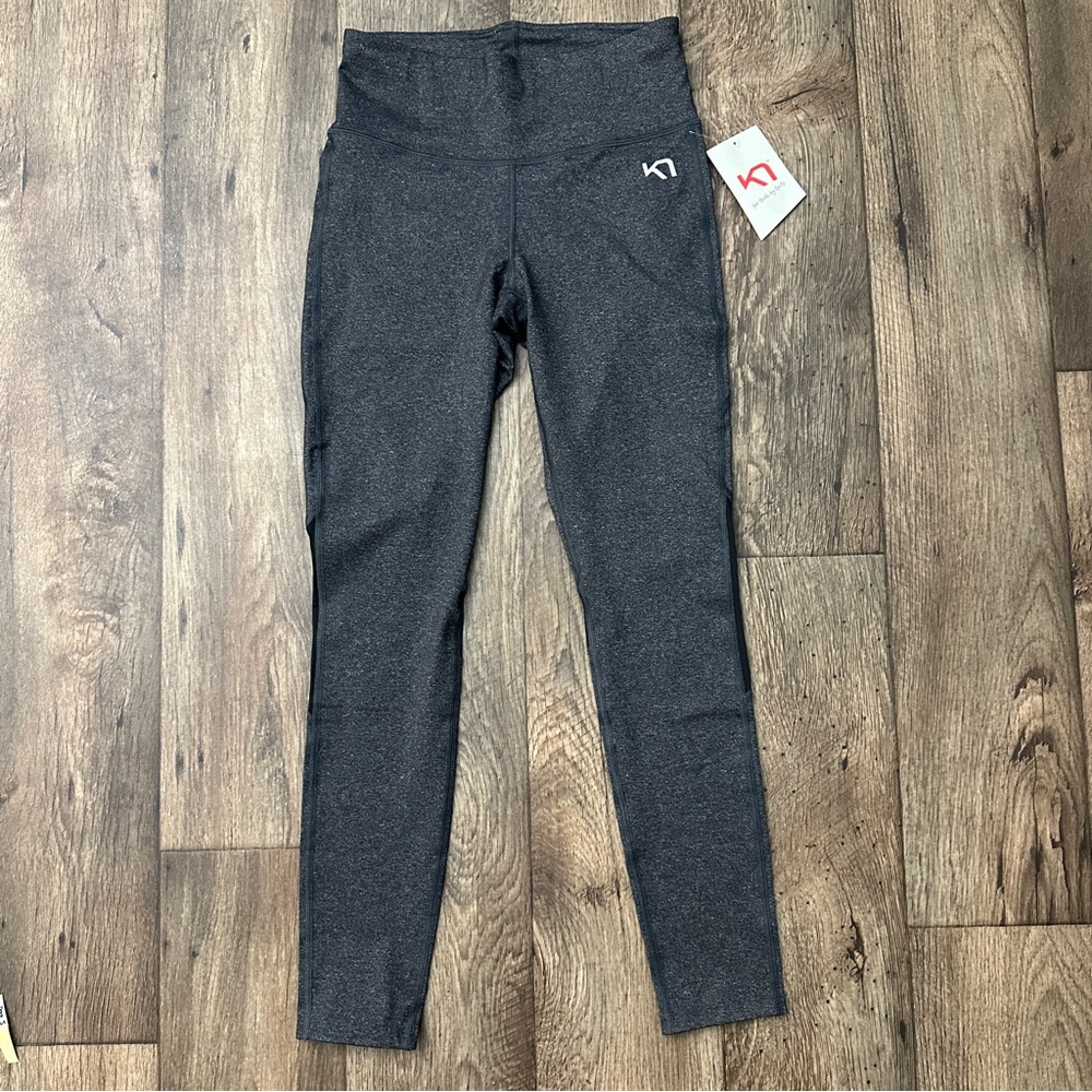 Kari Traa Julie High Waist stretch Leggings Women’s Size M Black ( Dark Gray )